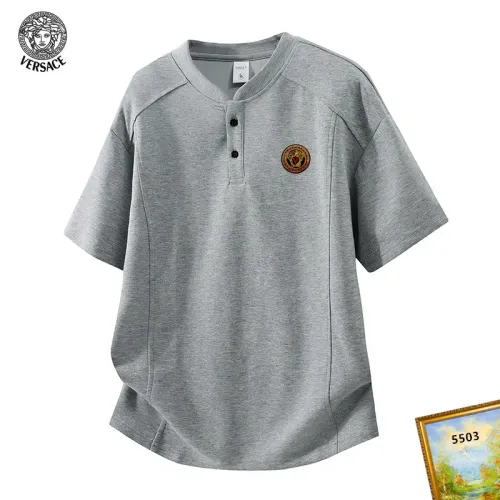 Wholesale Versace T-Shirts Short Sleeved For Men #1466154 $38.00 USD, Wholesale Quality Replica Versace T-Shirts