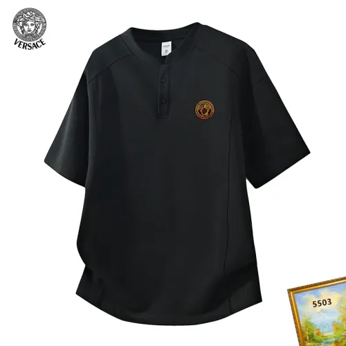 Wholesale Versace T-Shirts Short Sleeved For Men #1466156 $38.00 USD, Wholesale Quality Replica Versace T-Shirts
