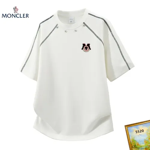 Wholesale Moncler T-Shirts Short Sleeved For Men #1466165 $38.00 USD, Wholesale Quality Replica Moncler T-Shirts