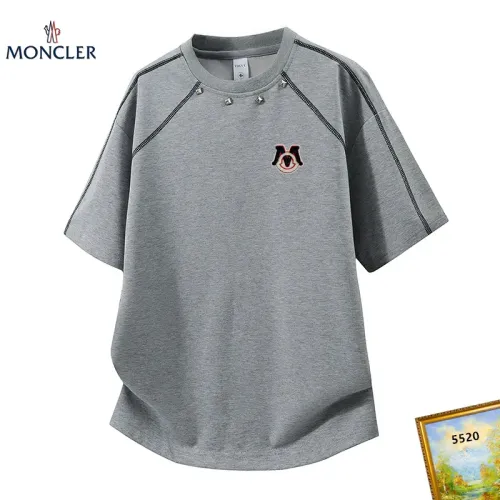 Wholesale Moncler T-Shirts Short Sleeved For Men #1466166 $38.00 USD, Wholesale Quality Replica Moncler T-Shirts