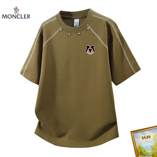 Wholesale Moncler T-Shirts Short Sleeved For Men #1466167 $38.00 USD, Wholesale Quality Replica Moncler T-Shirts