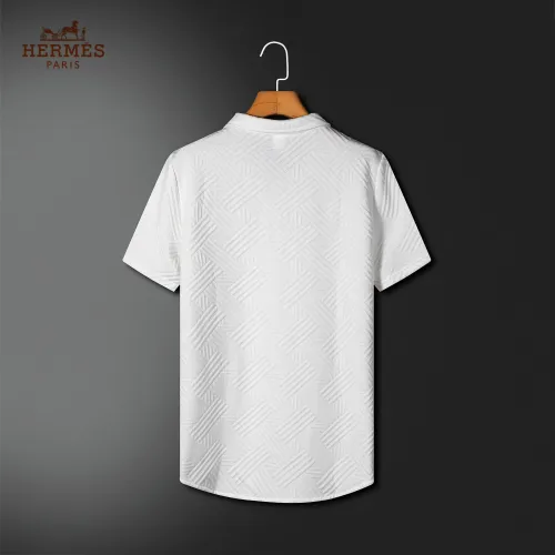 Replica Hermes Tracksuits Short Sleeved For Men #1466177 $60.00 USD for Wholesale
