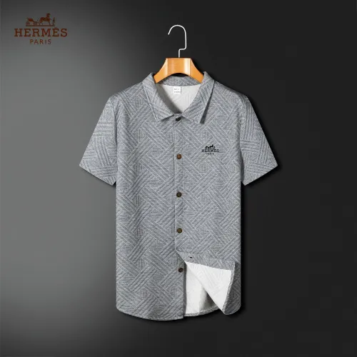 Replica Hermes Tracksuits Short Sleeved For Men #1466178 $60.00 USD for Wholesale