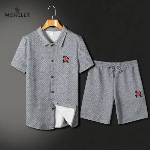 Wholesale Moncler Tracksuits Short Sleeved For Men #1466181 $60.00 USD, Wholesale Quality Replica Moncler Tracksuits