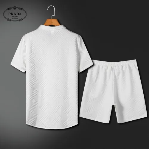Replica Prada Tracksuits Short Sleeved For Men #1466183 $60.00 USD for Wholesale