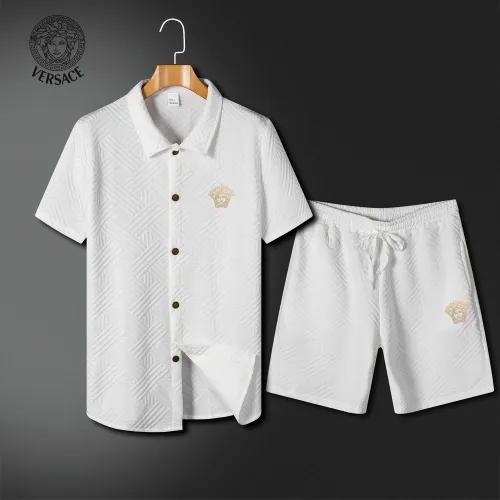Wholesale Versace Tracksuits Short Sleeved For Men #1466189 $60.00 USD, Wholesale Quality Replica Versace Tracksuits