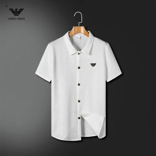 Replica Armani Tracksuits Short Sleeved For Men #1466198 $60.00 USD for Wholesale