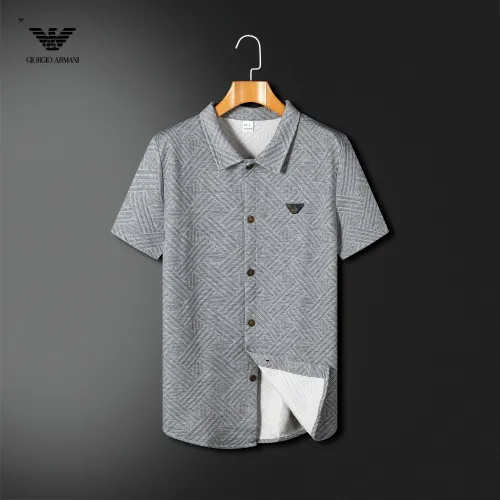 Replica Armani Tracksuits Short Sleeved For Men #1466199 $60.00 USD for Wholesale
