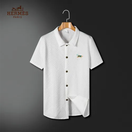 Replica Hermes Tracksuits Short Sleeved For Men #1466201 $60.00 USD for Wholesale