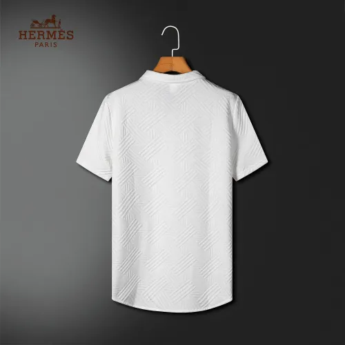 Replica Hermes Tracksuits Short Sleeved For Men #1466201 $60.00 USD for Wholesale