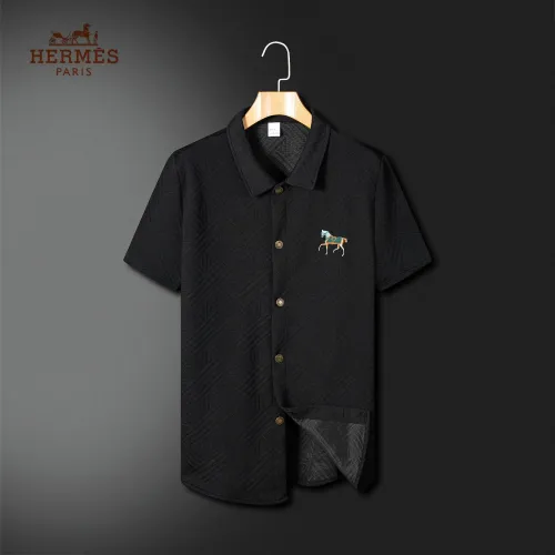 Replica Hermes Tracksuits Short Sleeved For Men #1466203 $60.00 USD for Wholesale