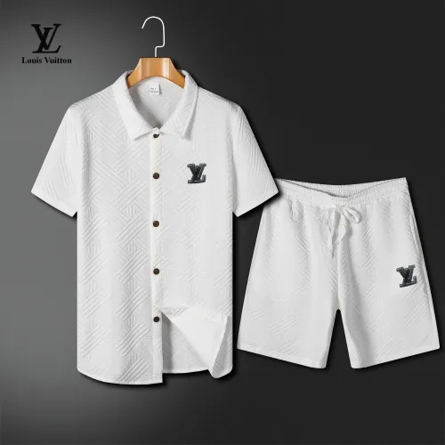 Wholesale Louis Vuitton LV Tracksuits Short Sleeved For Men #1466210 $60.00 USD, Wholesale Quality Replica Louis Vuitton LV Tracksuits