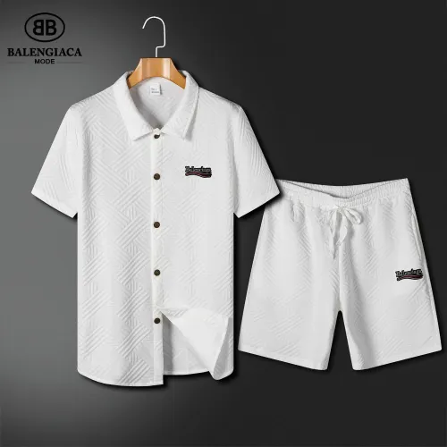 Wholesale Balenciaga Fashion Tracksuits Short Sleeved For Men #1466219 $60.00 USD, Wholesale Quality Replica Balenciaga Fashion Tracksuits