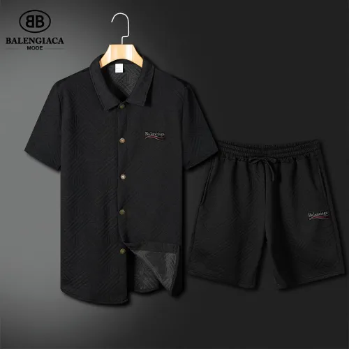 Wholesale Balenciaga Fashion Tracksuits Short Sleeved For Men #1466221 $60.00 USD, Wholesale Quality Replica Balenciaga Fashion Tracksuits