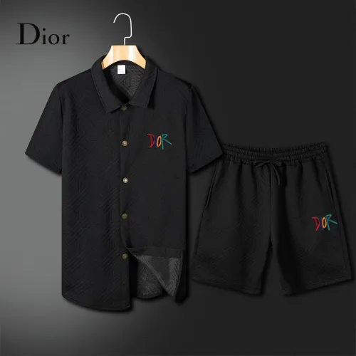 Wholesale Christian Dior Tracksuits Short Sleeved For Men #1466224 $60.00 USD, Wholesale Quality Replica Christian Dior Tracksuits
