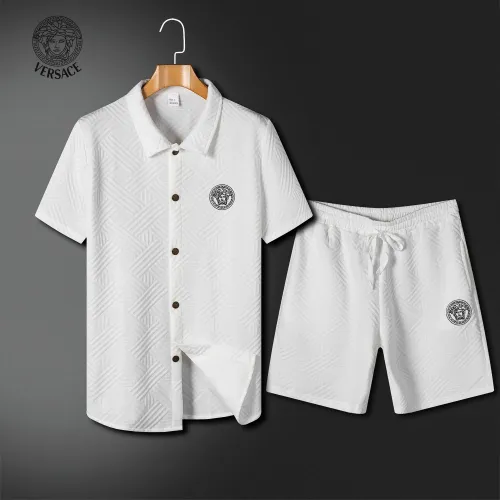 Wholesale Versace Tracksuits Short Sleeved For Men #1466228 $60.00 USD, Wholesale Quality Replica Versace Tracksuits
