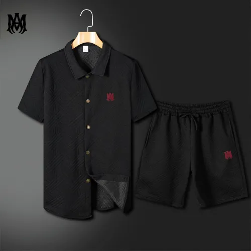 Wholesale Amiri Tracksuits Short Sleeved For Men #1466242 $60.00 USD, Wholesale Quality Replica Amiri Tracksuits