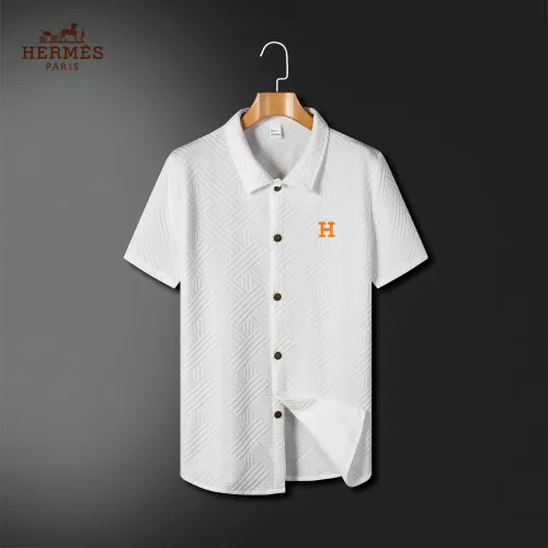 Replica Hermes Tracksuits Short Sleeved For Men #1466243 $60.00 USD for Wholesale