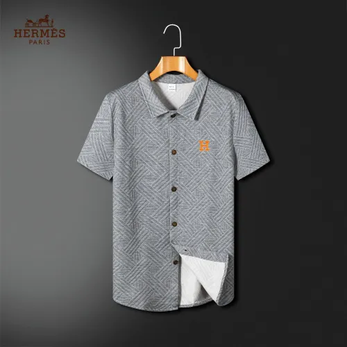 Replica Hermes Tracksuits Short Sleeved For Men #1466244 $60.00 USD for Wholesale