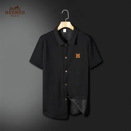 Replica Hermes Tracksuits Short Sleeved For Men #1466245 $60.00 USD for Wholesale