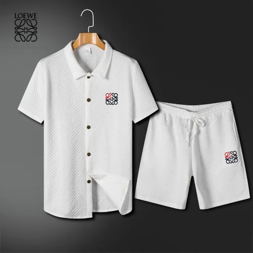 Wholesale LOEWE Tracksuits Short Sleeved For Men #1466246 $60.00 USD, Wholesale Quality Replica LOEWE Tracksuits