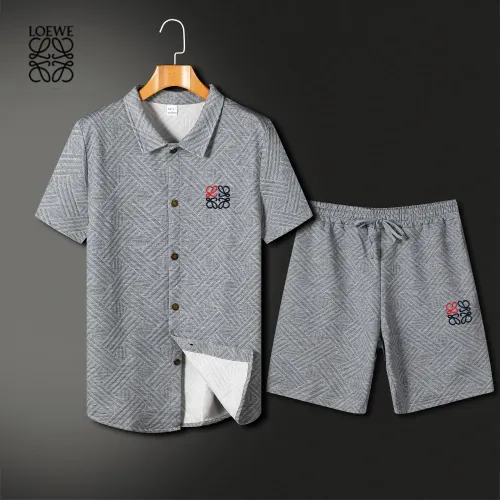 Wholesale LOEWE Tracksuits Short Sleeved For Men #1466247 $60.00 USD, Wholesale Quality Replica LOEWE Tracksuits