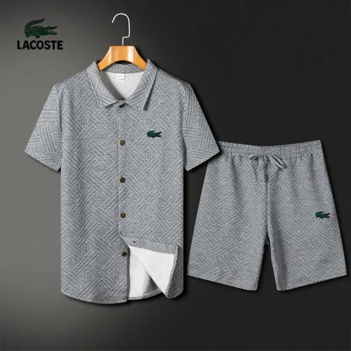 Wholesale Lacoste Tracksuits Short Sleeved For Men #1466250 $60.00 USD, Wholesale Quality Replica Lacoste Tracksuits