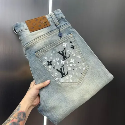 Replica Louis Vuitton LV Jeans For Men #1466256 $45.00 USD for Wholesale