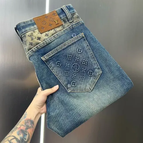 Replica Louis Vuitton LV Jeans For Men #1466257 $45.00 USD for Wholesale