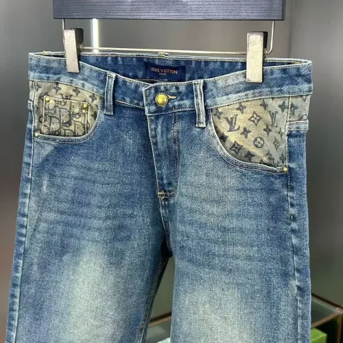 Replica Louis Vuitton LV Jeans For Men #1466257 $45.00 USD for Wholesale