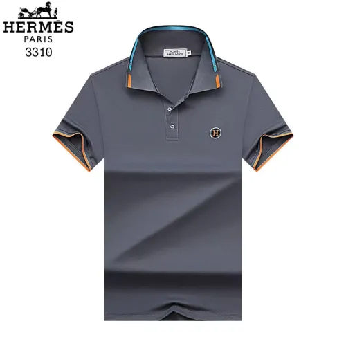Wholesale Hermes T-Shirts Short Sleeved For Men #1466298 $32.00 USD, Wholesale Quality Replica Hermes T-Shirts