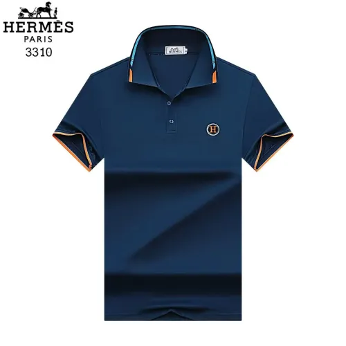 Wholesale Hermes T-Shirts Short Sleeved For Men #1466299 $32.00 USD, Wholesale Quality Replica Hermes T-Shirts