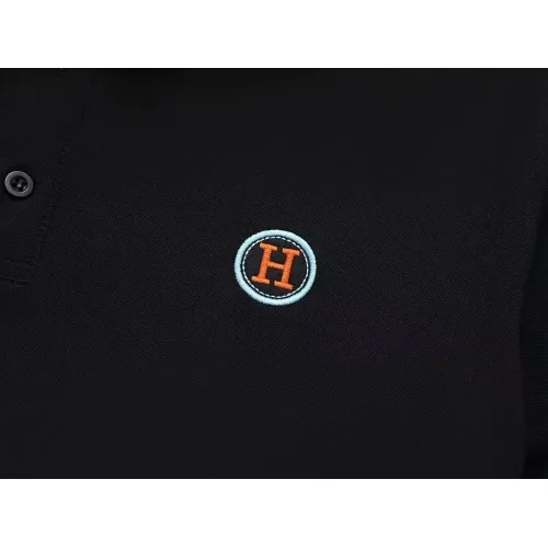 Replica Hermes T-Shirts Short Sleeved For Men #1466300 $32.00 USD for Wholesale