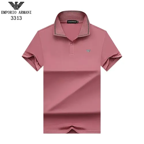 Wholesale Armani T-Shirts Short Sleeved For Men #1466305 $32.00 USD, Wholesale Quality Replica Armani T-Shirts