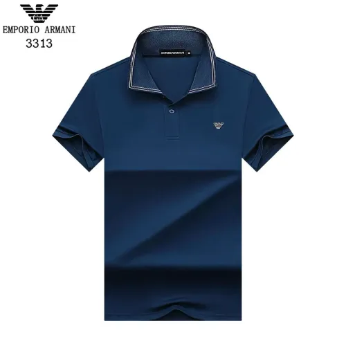 Wholesale Armani T-Shirts Short Sleeved For Men #1466307 $32.00 USD, Wholesale Quality Replica Armani T-Shirts