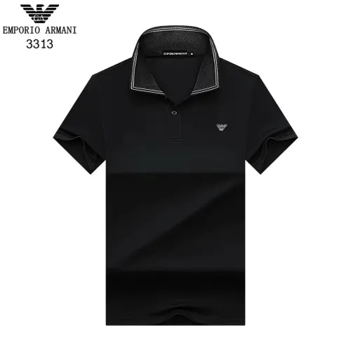 Wholesale Armani T-Shirts Short Sleeved For Men #1466308 $32.00 USD, Wholesale Quality Replica Armani T-Shirts