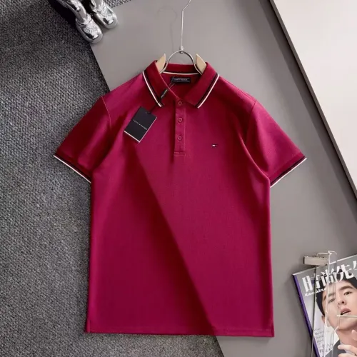 Wholesale Tommy Hilfiger TH T-Shirts Short Sleeved For Men #1466324 $38.00 USD, Wholesale Quality Replica Tommy Hilfiger TH T-Shirts