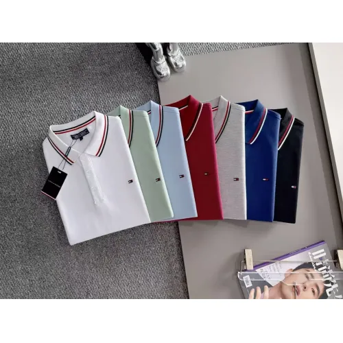 Replica Tommy Hilfiger TH T-Shirts Short Sleeved For Men #1466324 $38.00 USD for Wholesale