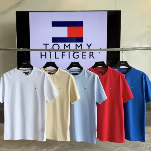 Replica Tommy Hilfiger TH T-Shirts Short Sleeved For Men #1466344 $32.00 USD for Wholesale