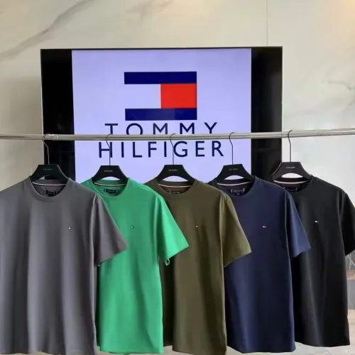 Replica Tommy Hilfiger TH T-Shirts Short Sleeved For Men #1466356 $32.00 USD for Wholesale