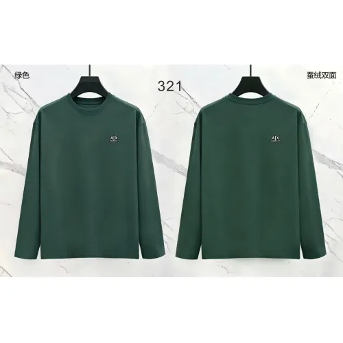 Wholesale Armani T-Shirts Long Sleeved For Men #1466377 $39.00 USD, Wholesale Quality Replica Armani T-Shirts