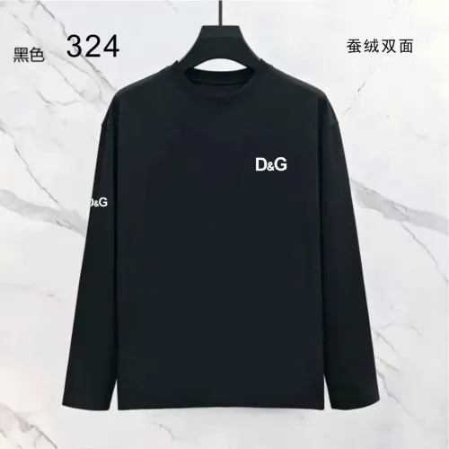 Wholesale Dolce &amp; Gabbana D&amp;G T-Shirts Long Sleeved For Men #1466387 $39.00 USD, Wholesale Quality Replica Dolce &amp; Gabbana D&amp;G T-Shirts