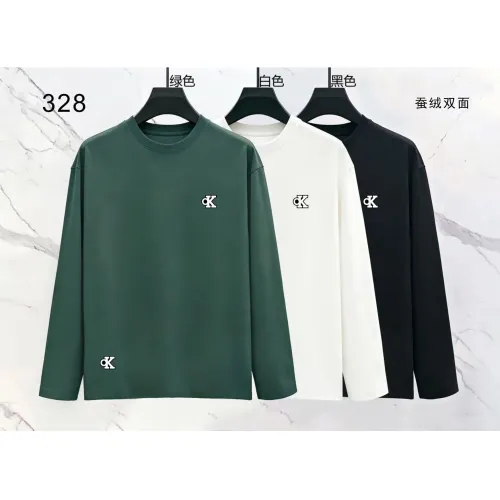 Replica Calvin Klein CK T-Shirts Long Sleeved For Men #1466391 $39.00 USD for Wholesale