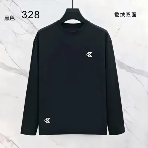 Wholesale Calvin Klein CK T-Shirts Long Sleeved For Men #1466393 $39.00 USD, Wholesale Quality Replica Calvin Klein CK T-Shirts