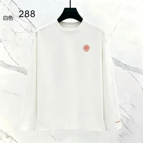 Wholesale Chrome Hearts T-Shirts Long Sleeved For Men #1466402 $39.00 USD, Wholesale Quality Replica Chrome Hearts T-Shirts