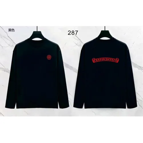 Wholesale Chrome Hearts T-Shirts Long Sleeved For Men #1466416 $39.00 USD, Wholesale Quality Replica Chrome Hearts T-Shirts