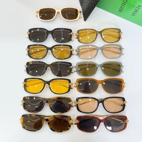 Replica Bottega Veneta AAA Quality Sunglasses #1466430 $60.00 USD for Wholesale