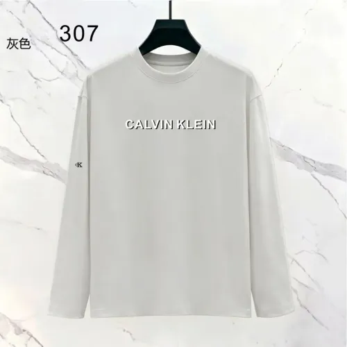 Wholesale Calvin Klein CK T-Shirts Long Sleeved For Men #1466436 $39.00 USD, Wholesale Quality Replica Calvin Klein CK T-Shirts