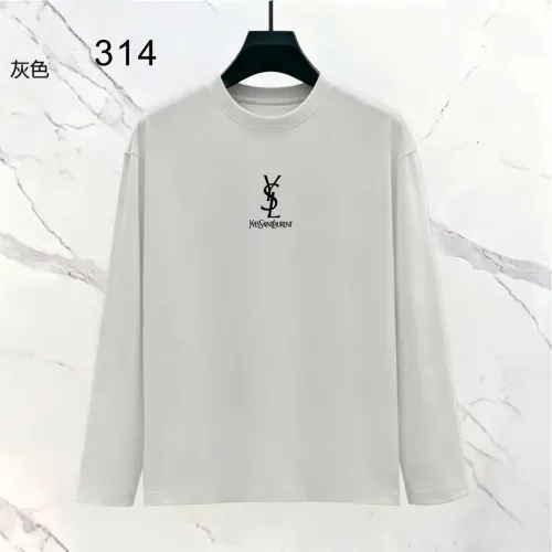 Wholesale Yves Saint Laurent YSL T-shirts Long Sleeved For Men #1466439 $39.00 USD, Wholesale Quality Replica Yves Saint Laurent YSL T-shirts