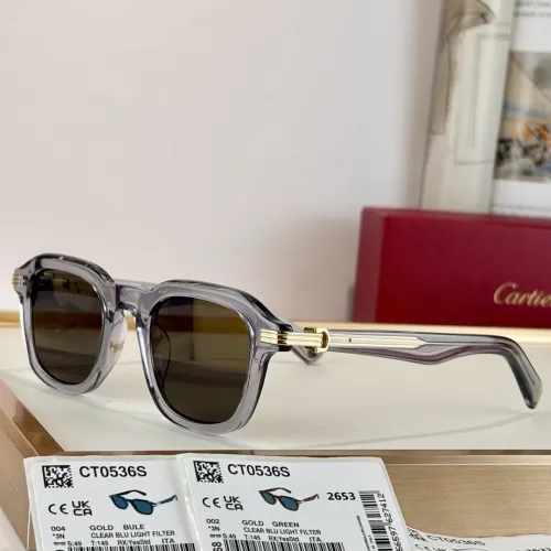 Wholesale Cartier AAA Quality Sunglassess #1466442 $68.00 USD, Wholesale Quality Replica Cartier AAA Quality Sunglassess
